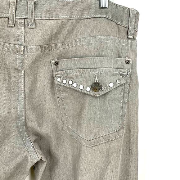 Basic Code Men’s Jeans Grey Size 42x32 - Picture 5 of 9